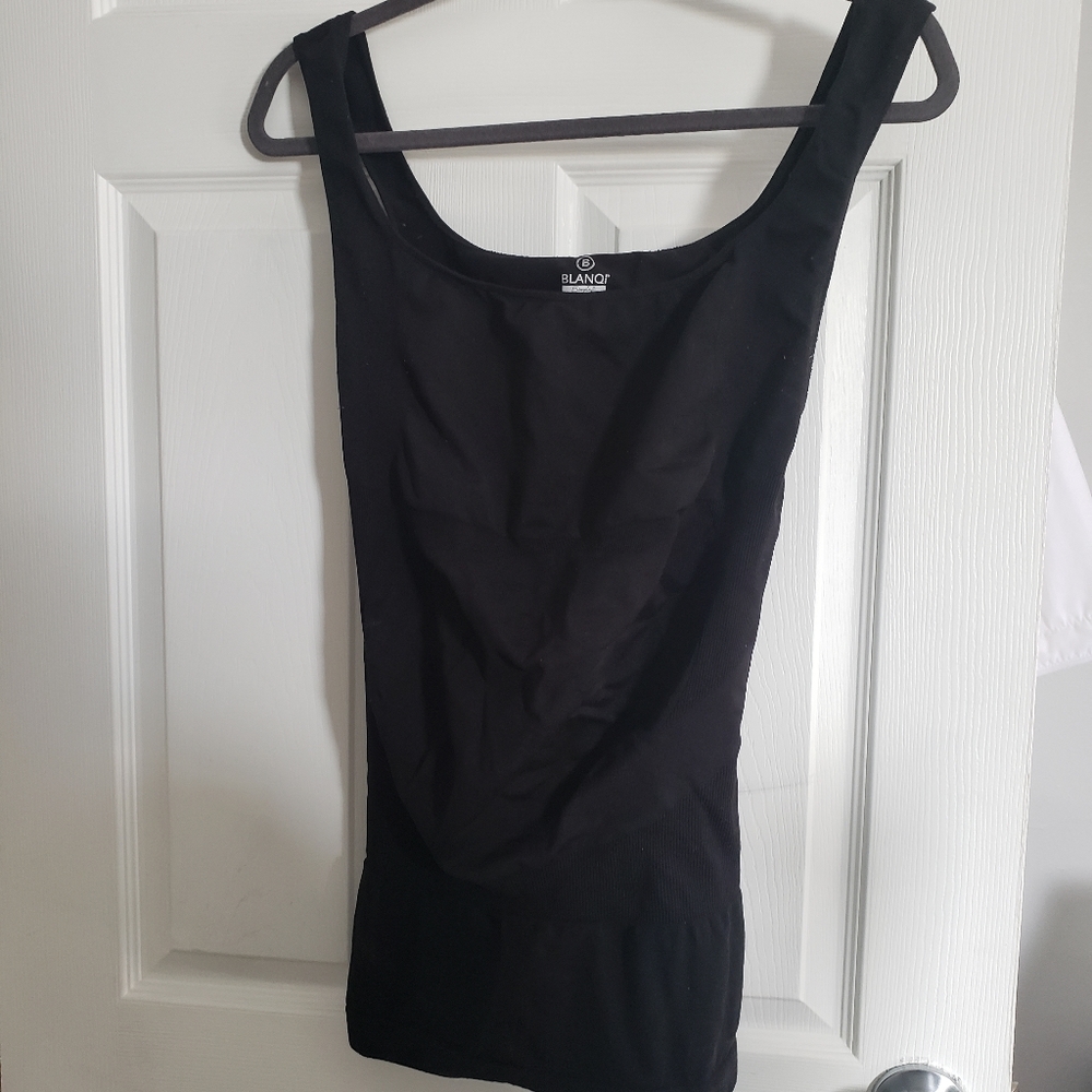 Blanqi everyday belly support tank top Black Large